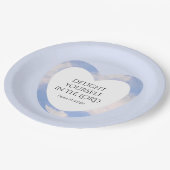 Assiettes En Carton Encouragement et application de la Bible Bleue Lum (Angle)