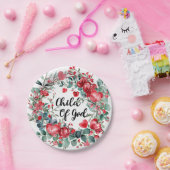 Assiettes En Carton Enfant De Dieu (Fête)