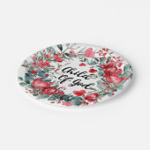 Assiettes En Carton Enfant De Dieu (Angle)