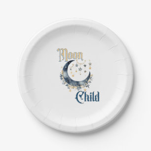 Assiettes En Carton Enfant de la Lune 