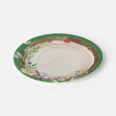 Assiettes En Carton Enfant de Woodland (Angle)