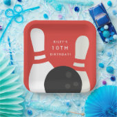 Assiettes En Carton Enfants Bowling fête d'anniversaire (Fête)