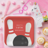 Assiettes En Carton Enfants Bowling fête d'anniversaire (Fête)