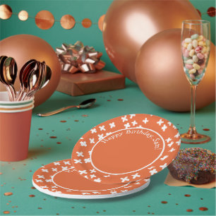 Assiettes En Carton Enfants Cute Plus Signal Mathématiques Croix Orang