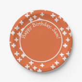 Assiettes En Carton Enfants Cute Plus Signal Mathématiques Croix Orang (Devant)