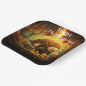 Assiettes En Carton Enfants de Thanksgiving 11 (Angulaire)