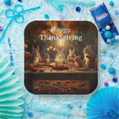 Assiettes En Carton Enfants de Thanksgiving 16 (Fête)