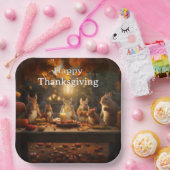 Assiettes En Carton Enfants de Thanksgiving 16 (Fête)