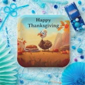 Assiettes En Carton Enfants de Thanksgiving 8 (Fête)