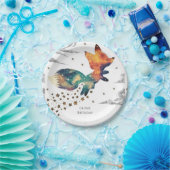 Assiettes En Carton Enfants Enchanted Fox Anniversaire (Fête)