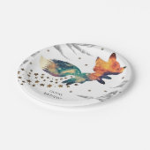 Assiettes En Carton Enfants Enchanted Fox Anniversaire (Angle)