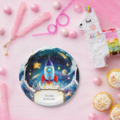 Assiettes En Carton Enfants Enchanted Rocket Anniversaire (Fête)