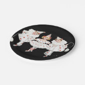Assiettes En Carton Enfants Enfants Pierrot Clown Plaques d'anniversai (Angle)