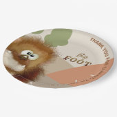 Assiettes En Carton Enfants Nature Big Foot / Sasquatatard Anniversair (Angle)