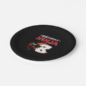 Assiettes En Carton Enfants Ninja Cadeau de fête d'anniversaire - 8 an (Angle)