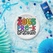 Assiettes En Carton Enfants pré-K Grad 2025 Préscolaire Graduation (Fête)