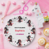 Assiettes En Carton Enfants style Ninja fille anniversaire (Fête)