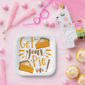 Assiettes En Carton Enfile Ta Pie ! (Fête)