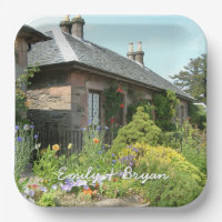 English Cottage II avec jardin fleuri Photographie