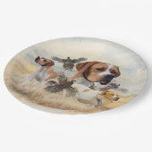 Assiettes En Carton English Pointer (Angle)