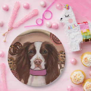 Assiettes En Carton English Springer Spaniel   