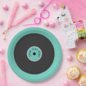 Assiettes En Carton enregistrement cool ajouter un groupe de musique t (Fête)