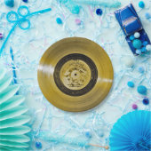 Assiettes En Carton Enregistrement d'or Voyager Spacecraft (Fête)