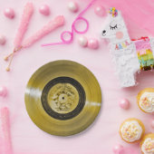 Assiettes En Carton Enregistrement d'or Voyager Spacecraft (Fête)