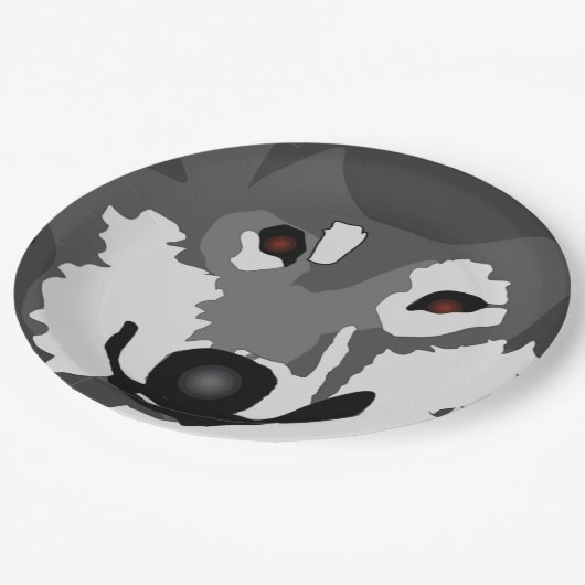 Assiettes En Carton enroué-art (Angle)