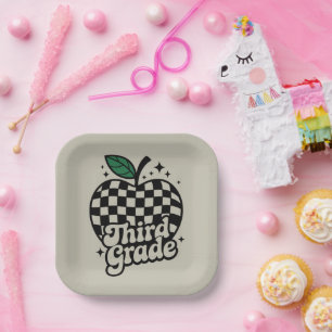 Assiettes En Carton Enseignant 3e année Retour à l'école