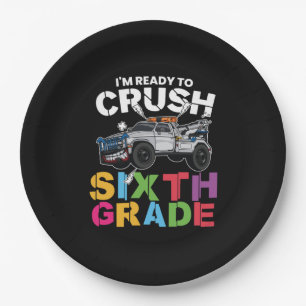 Assiettes En Carton Enseignants de 6e année écrasés jusqu'à 6e ann