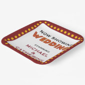 Assiettes En Carton Enseigne de Mariage à Thème de Film (Angulaire)