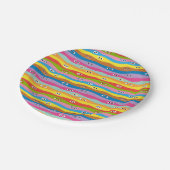 Assiettes En Carton Ensemble Motif des yeux (Angle)