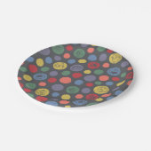 Assiettes En Carton Ensemble Polka Motif (Angle)