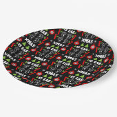 Assiettes En Carton ENT Doctor Christmas (Angle)