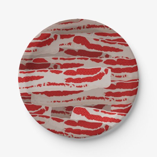 Assiettes En Carton Enveloppez-Le Dans Bacon ! (Devant)