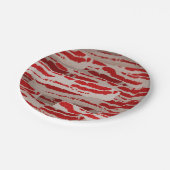 Assiettes En Carton Enveloppez-Le Dans Bacon ! (Angle)