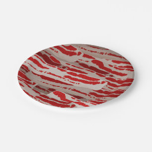 Assiettes En Carton Enveloppez-Le Dans Bacon !