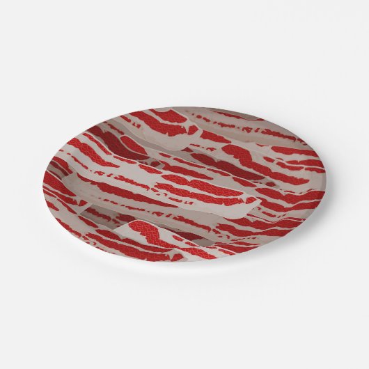 Assiettes En Carton Enveloppez-Le Dans Bacon ! (Angle)