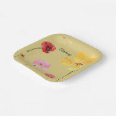 Assiettes En Carton Épanouissement (Angulaire)