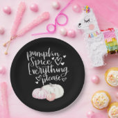 Assiettes En Carton Épice citrouille Tout Sloth Halloween (Fête)