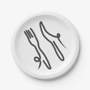 Assiettes En Carton Épices jaunes tumériques