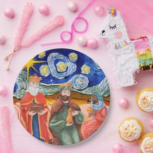 Assiettes En Carton Épiphanie (Fête)