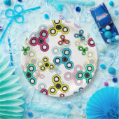 Assiettes En Carton Épouses multicolores (Fête)