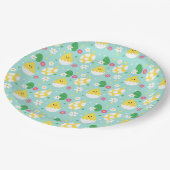 Assiettes En Carton Époux de printemps (Angle)