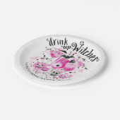 Assiettes En Carton Épuisez les sorcières Shower de mariage d'Hallowee (Angle)