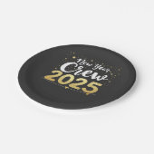 Assiettes En Carton Équipage du nouvel an 2025 Cousins Family Matching (Angle)