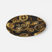 Assiettes En Carton Équipements en laiton sans vapeur (Angle)