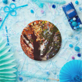 Assiettes En Carton Érables majestueuses - première vue sur les arbres (Fête)