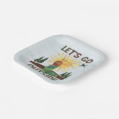 Assiettes En Carton Eric Carle | Allons dehors (Angulaire)